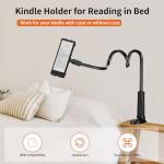 Gooseneck Kindle Holder for Comfortable Bed Reading