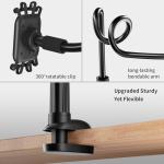 Gooseneck Kindle Holder for Comfortable Bed Reading