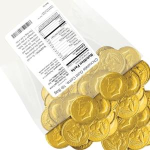 1lb Bag of Chocolate Gold Coins VIP Shopping