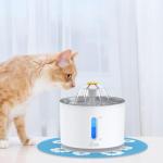 Stainless Steel Cat Water Fountain with Alerts