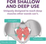 IntimateRose Vibrating Pelvic Wand for Pain Relief