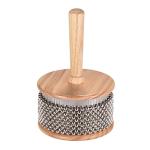 Heysland Wooden Cabasa Hand Shaker for Musicians