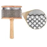 Heysland Wooden Cabasa Hand Shaker for Musicians