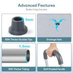 500lb Adjustable Heavy Duty Shower Bench with Arms