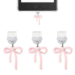 Pink Bow Kindle Charms - Perfect Gift for Readers