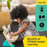 Baby Einstein Wooden Musical Touch Piano for Toddlers