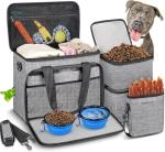 6-Piece Travel Set for Pets with Food Containers