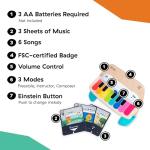 Baby Einstein Wooden Musical Touch Piano for Toddlers