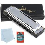 Fender Blues Deluxe Harmonica Bundle with Case