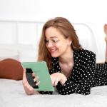 Twinkling Starry Premium Leather Tablet Strap