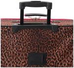 Rockland Vara Pink Leopard 3-Piece Luggage Set
