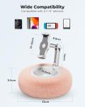 Pink Adjustable Tablet Stand Pillow for All Devices