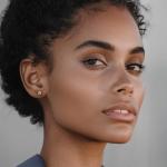 14K White Gold Love Knot Stud Earrings for Her