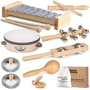 LOOIKOOS Eco-Friendly Musical Instruments for Toddlers