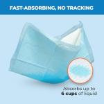 100 Disposable Dog Training Pads – Ultra Absorbent