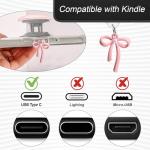 Cute Kindle Charm Set with Dust Plug and Keychain