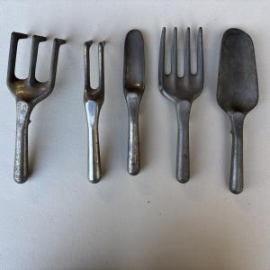 5 Piece Set Allen Simpson AS Aluminum Garden Hand Tools Made in Canada