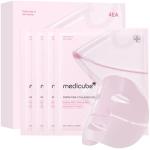 medicube Jelly Gel Mask with Salmon DNA PDRN Pink Collagen | Overnight Face Mask for Glass Glow Skin | Elasticity, Hydrating, Firming and Moisturizing | Korean Skincare, 28g x 4ea