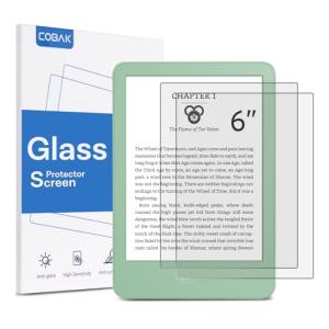 CoBak 2 Pack Matte Glass Screen Protectors for Kindle