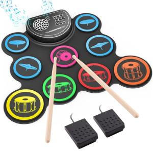 Sboet Roll-Up Electronic Drum Set for Kids