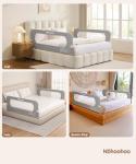 Foldable Bed Rail for Toddlers - Easy Installation