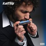 Easttop Diatonic Blues Harmonica in C, 20 Tones