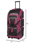 Hot Pink 30" Xpedition Rolling Duffel Bag
