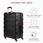 SwissGear 7366 Black Expandable Spinner Luggage 27-Inch