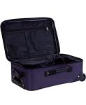 Trendy Violet Soft Suitcase Set