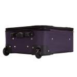 Trendy Violet Soft Suitcase Set