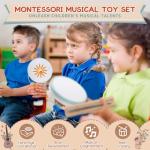 Montessori Musical Instruments Set for Toddlers