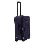 Trendy Violet Soft Suitcase Set