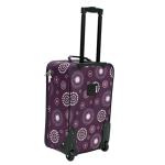 Purple Pearl 2-Piece Rockland Softside Luggage Set