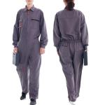 TOVCHEI Unisex Long Sleeve Jumpsuit with Tool Pockets