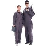 TOVCHEI Unisex Long Sleeve Jumpsuit with Tool Pockets