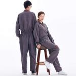 TOVCHEI Unisex Long Sleeve Jumpsuit with Tool Pockets