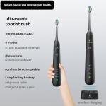 Water Flosser & Electric Toothbrush Combo in Black