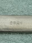 Vintage Gray Open End Wrench 3/4" & 7/8