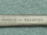 Vintage Gray Open End Wrench 3/4" & 7/8