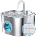 Stainless Steel Cat Water Fountain for Pets