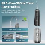 Onlyone Cordless Rechargeable Water Flosser for Everyone