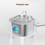 Stainless Steel Cat Water Fountain for Pets