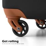 Coolife 3-Piece Lightweight Spinner Luggage Set