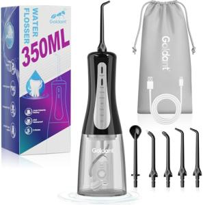 GOLDANT Portable 350ML Cordless Water Flosser