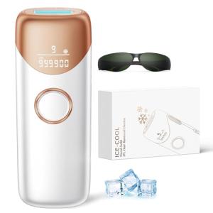 IPL Hair Removal Device with Ice Cooling Technology