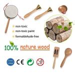 Wooden Percussion Instruments Set for Toddlers