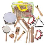 Wooden Percussion Instruments Set for Toddlers