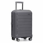 Traveler's Choice Expandable Hardshell Luggage - Gray