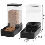 Wefeedy Cat Feeder and Water Dispenser Set