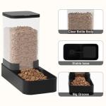Wefeedy Cat Feeder and Water Dispenser Set